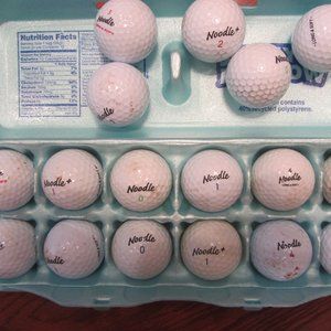 Noodle golfballs